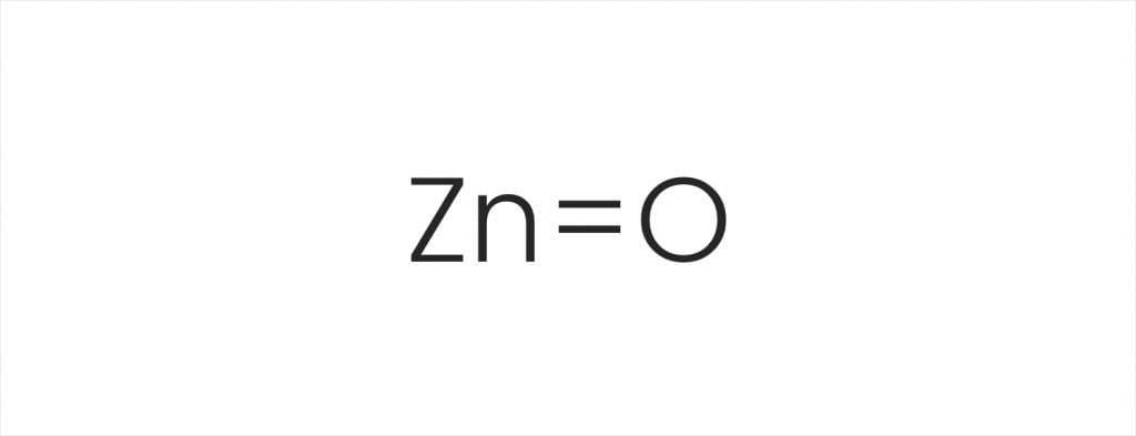Zinc oxide for skin