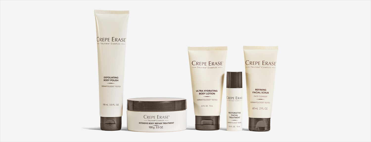 Crepe Erase Advanced Body Repair Treatment with TruFirm Complex, 2-Step Kit