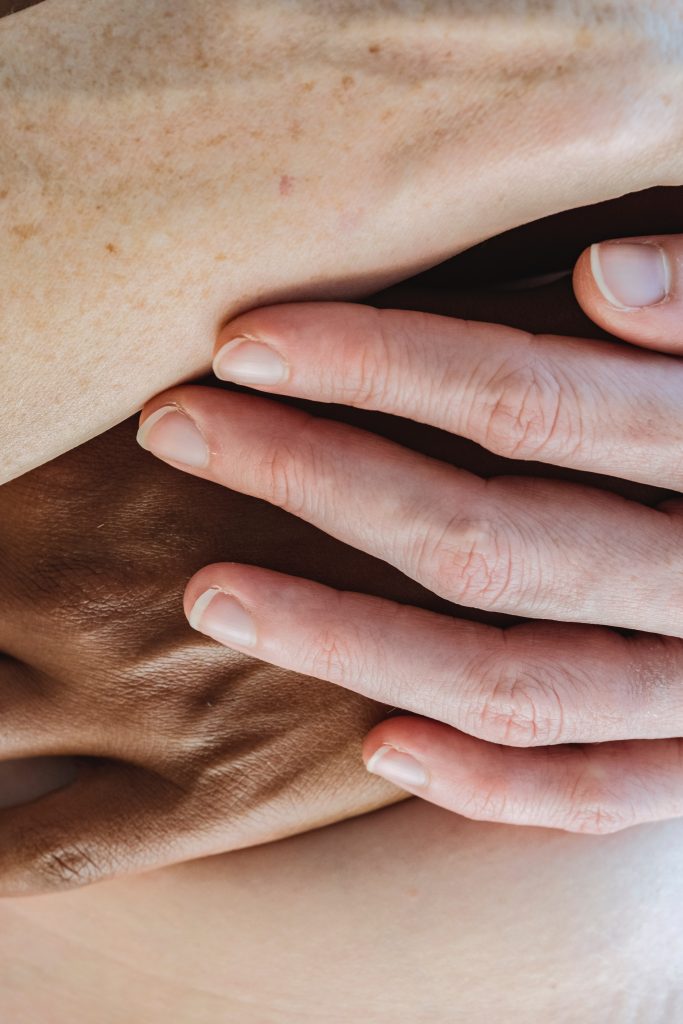photo of hands